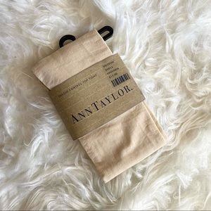 Ann Taylor Opaque Control Top Tight in Shell